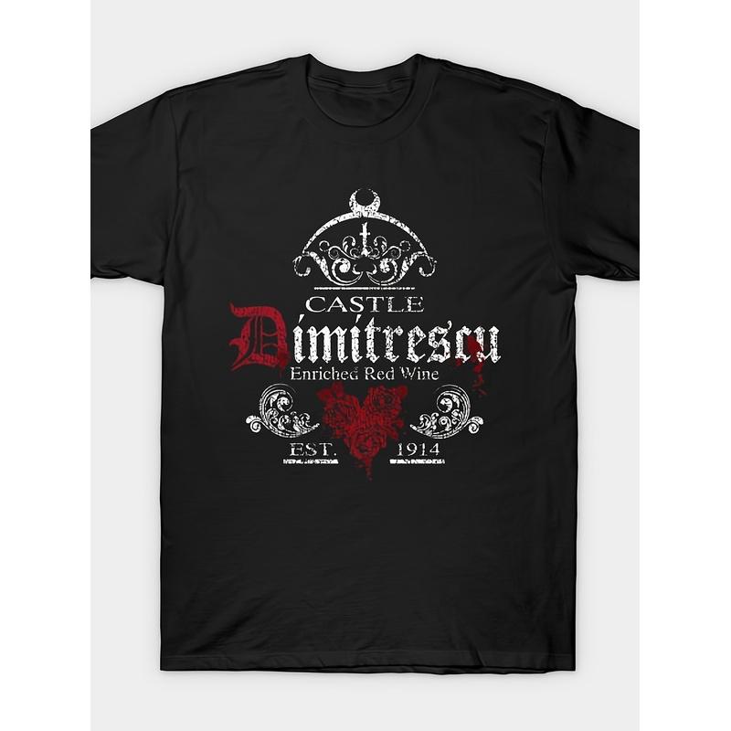 Castle Dimitrescu Wine Unisex T Shirt Biohazard Game T Shirt Men'S T Shirts Anime Character T Shirts Summer Men'S T Shirts Father'S Day Gifts S XXXL