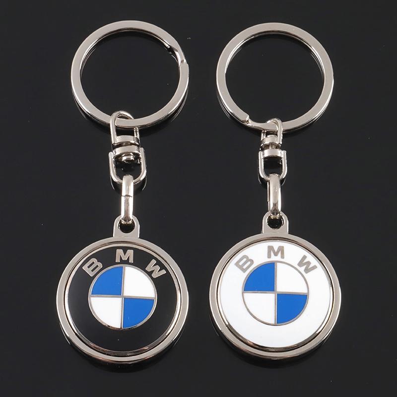 For BMW M 1 2 3 4 5 6 7 Series X1 X2 X3 X4 X5 F20 E36 E46 E90 E39 F10 Car Metallic Key Chain Creative Gift Interior Accessories