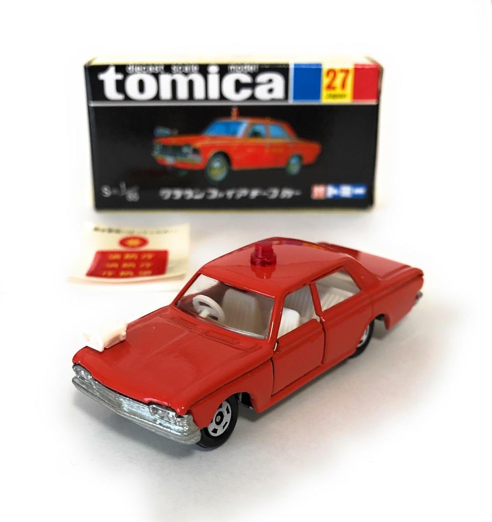 Tomica 27 Fire Chief 30th Anniversary Reprint No. [Crown Car]