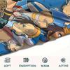 1Pc Inazuma Eleven Soccer Print Flannel Blanket, High quality Comfortable for All Seasons, Home Decor, Warmth and Comfort, Perfect for Christmas Gifts