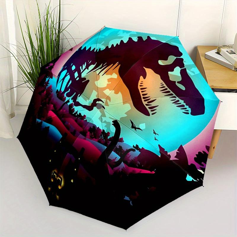 1 шт. Ветрозащитный автоматический зонт из парка Юрского периода, легкий для женщин/мужчин, идеальный рождественский подарок a0811227