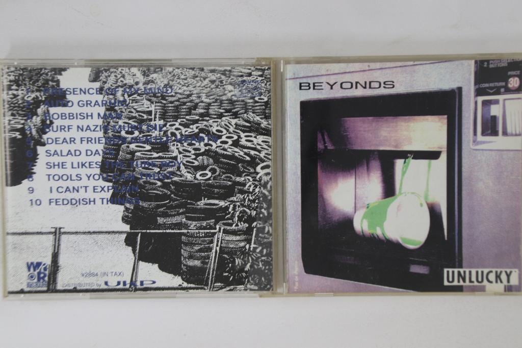 CD BEYONDS - UNLUCKY WRR16 WONDER RELEASE  1993 Japan Japanese Pop/Rock Used