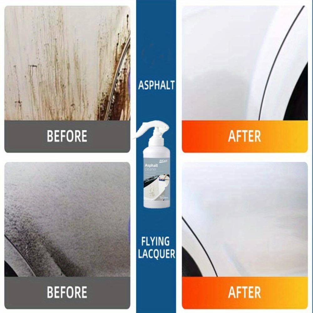 Car Asphalt Remover Oil Stains Bird Droppings Flying Paint Remove Surface Maintenance Coating and Brightening Remover Eliminates Residue Removal