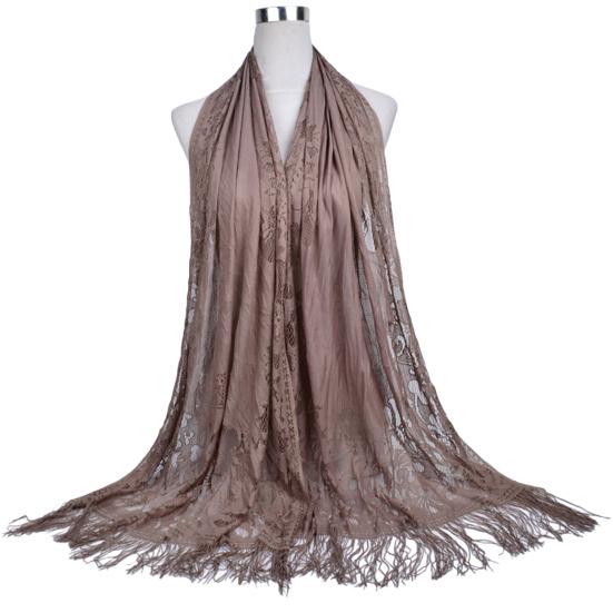 Women Chiffon Prayer Shawl Solid Color Versatile Turban Beach Towel Scarf Breathable Fabric Beach Towel Shawl