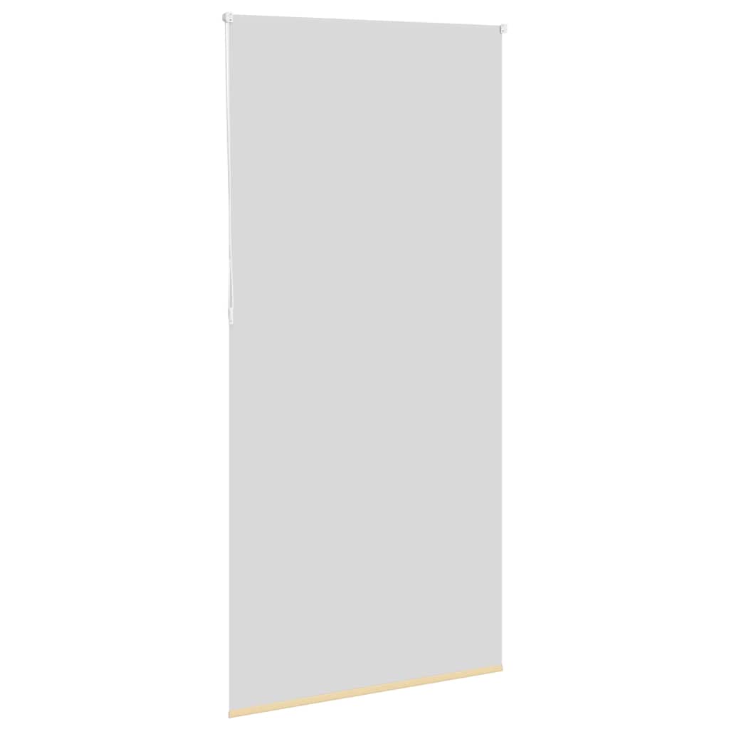 Roleta Zaciemniająca Beżowa 115X210Cm Szerokość Tkaniny 110,7Cm