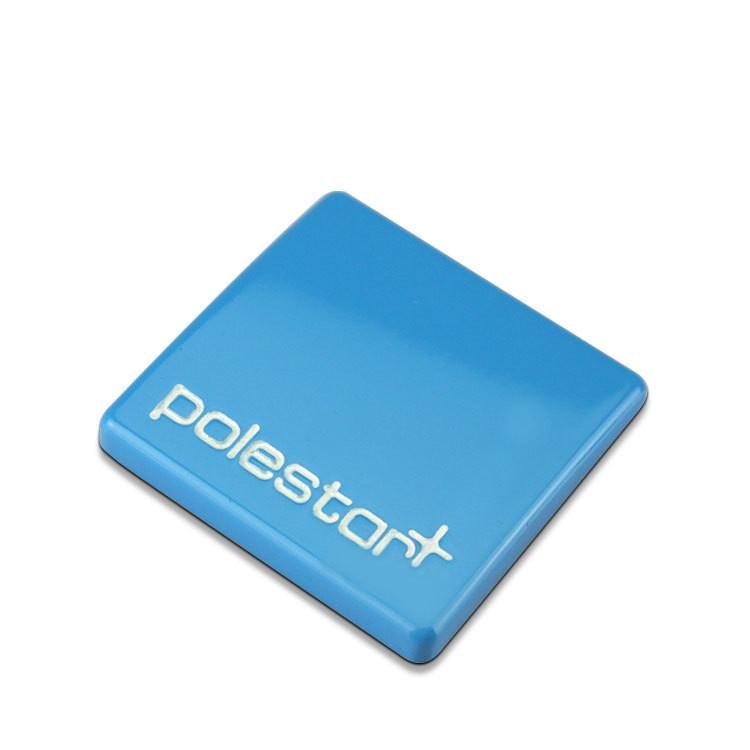 Логотип Polestar 3D Металлический значок на передней решетке автомобиля Эмблема решетки (3/4 см)