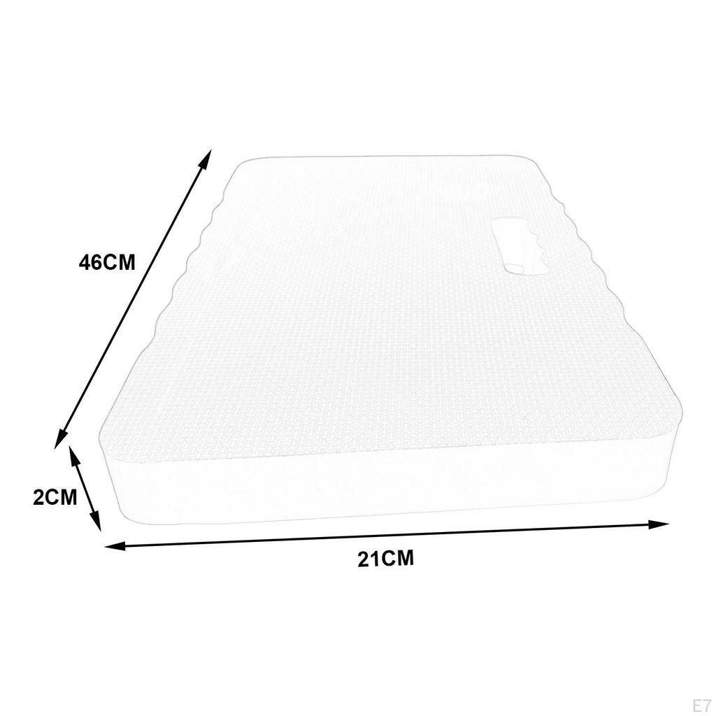 Garden Kneeler Kneeling Pad Knee Cushion Anti Skid Built In Handle Multipurpose Portable for Auto