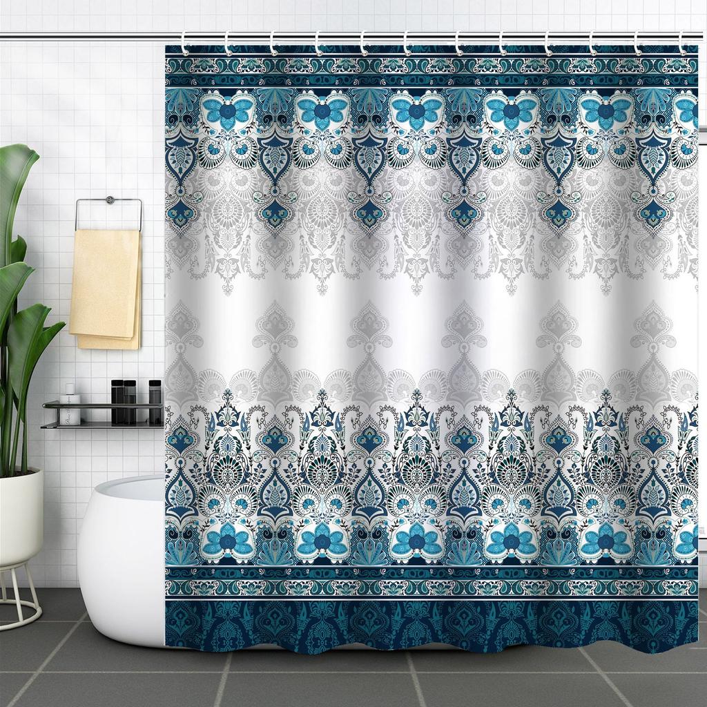 JINRUN утолщенная водонепроницаемая занавеска для ванной комнаты, устойчивая к плесени, занавеска для душа, занавеска для душевой перегородки, занавеска для душа, занавеска для ванной комнаты, бесплатная перфорация