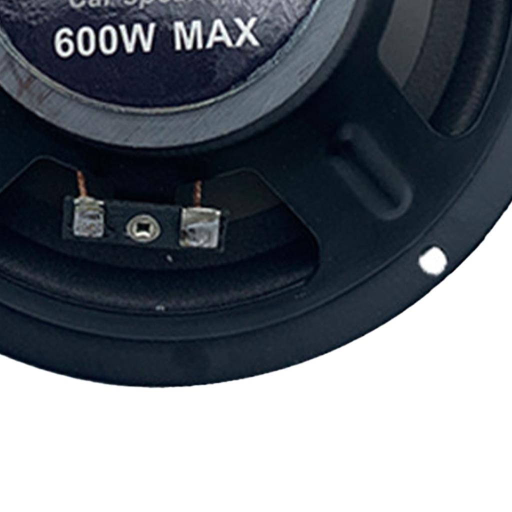 2 шт. коаксиальные колонки 6,5 дюйма универсальный аудио стерео музыкальный высокочувствительный динамик 600 Вт