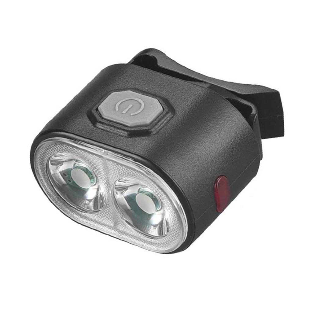 Передний велосипедный фонарь Красный Белый USB-перезаряжаемый Яркий Легко монтируемый Компактный велосипедный аксессуар для MTB