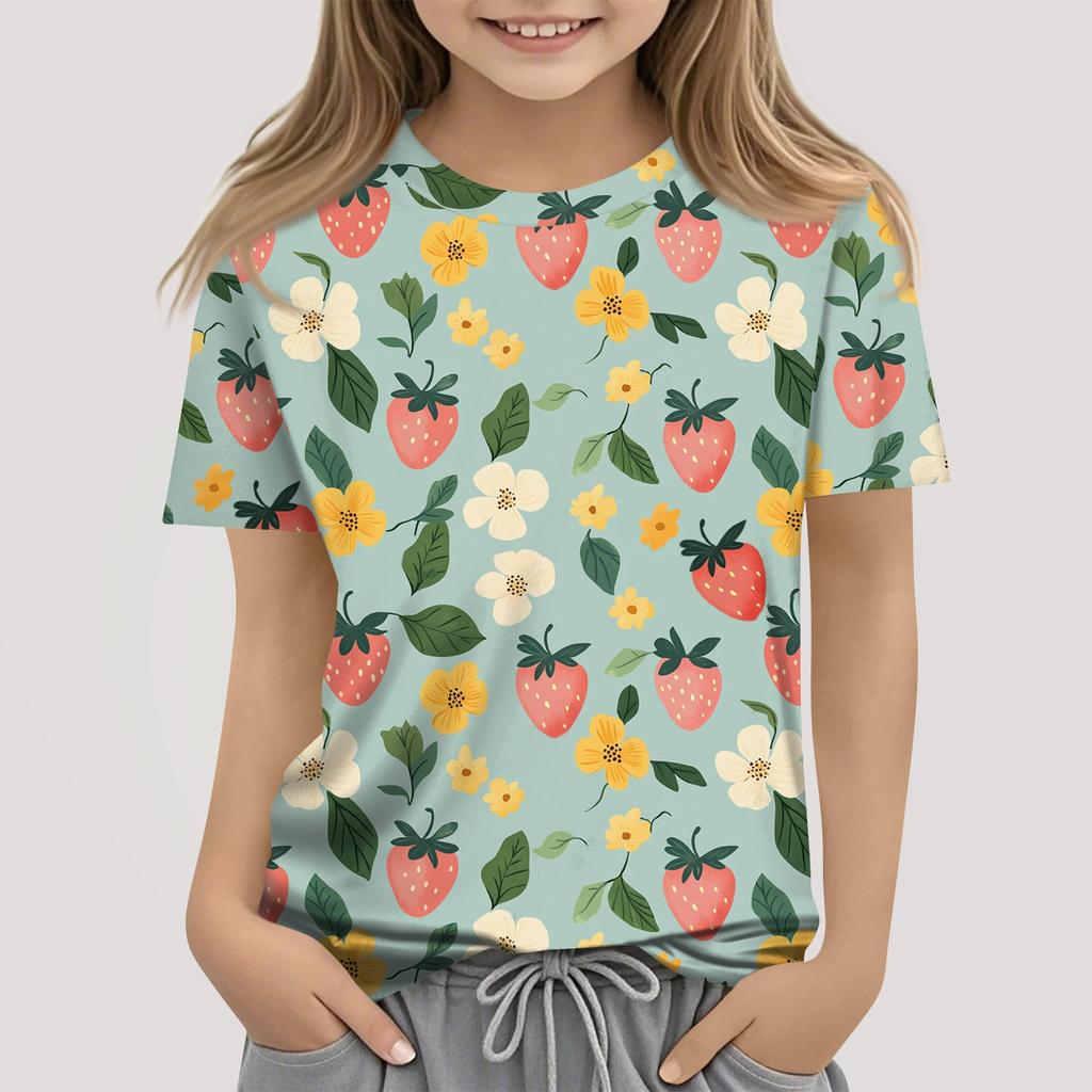 Футболки для малышей, девочек и мальчиков, детские футболки с короткими рукавами и принтом для мальчиков и девочек