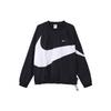 Спортивная куртка Swoosh мужская тканая Черно-белая DX0661-010