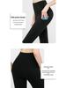 Женские карманные брюки для йоги Lulu Nude Feel - Летние эластичные спортивные леггинсы для бега и фитнеса