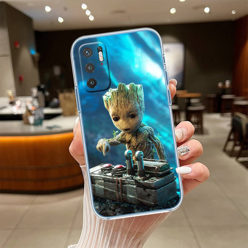 Marvel Groot Phone Case for Motorola Edge 20 30 S30 40 50 Fusion Lite Plus Pro Ultra Neo One Action Zoom Hyper Power Macro Vision