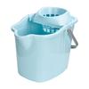 Blue Mop Bucket and Absorbent Mop Set