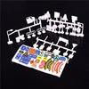 56 Pcs/set of Children DIY Model Scene Toy Sign Road Sign Roadblock Traffic Sign