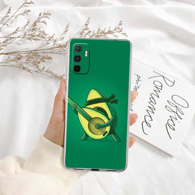 IK8 Avocado fruit art Transparent Phone Case for Motorola Moto Edge 20 30 40 50 S30 Fusion Ultra Pro Neo Lite + G200 G23