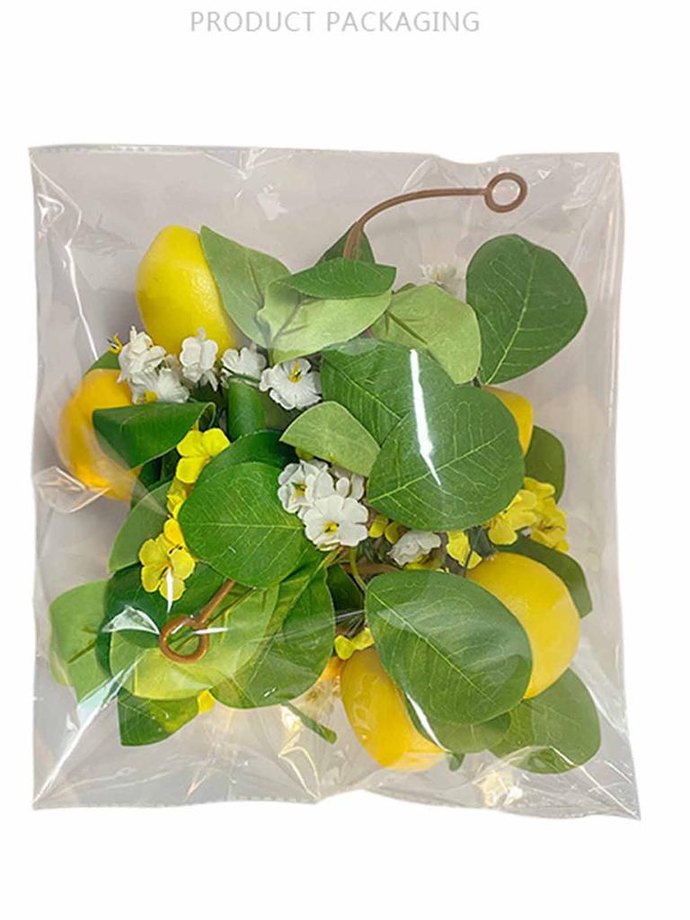 Весенняя фруктовая гирлянда, искусственная лимонная гирлянда с лимонами, искусственная лимонная лоза, гирлянда для входной двери, дома, кухни, вечеринки, свадьбы, декор