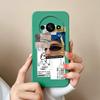 Чехол для Redmi A3 A3X Мультяшный Жидкий Силикон Полное Покрытие Защита от Падений Чехлы для Телефона Для Xiaomi Redmi A 3 Бампер Funda Protector