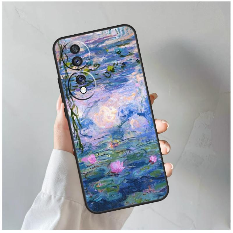 Художественная картина Клода Моне Для Honor Magic 8 5 6 7 Pro Чехол Для Honor 200 400 70 90 Lite X8c X8b X9a X9b X9c X9d Win RT