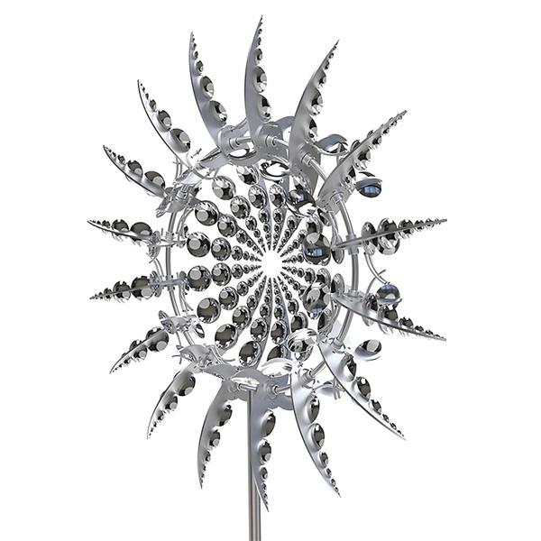 Unique And Magical Metal Windmill Outdoor Wind Spinners Wind Catchers Yard Patio L Awn Garden Decoration