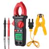 Цифровой токоизмерительный клещевой мультиметр, тестер напряжения с детектором и ЖК-подсветкой для электриков, ток/напряжение AC/DC, температура, емкость,