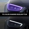 Для HONDA RIDGELINE 2017 2018 PPF TPU Белый в Фиолетовый Белый в Черный Внешняя Защитная Пленка для Фар Автомобильный Аксессуар