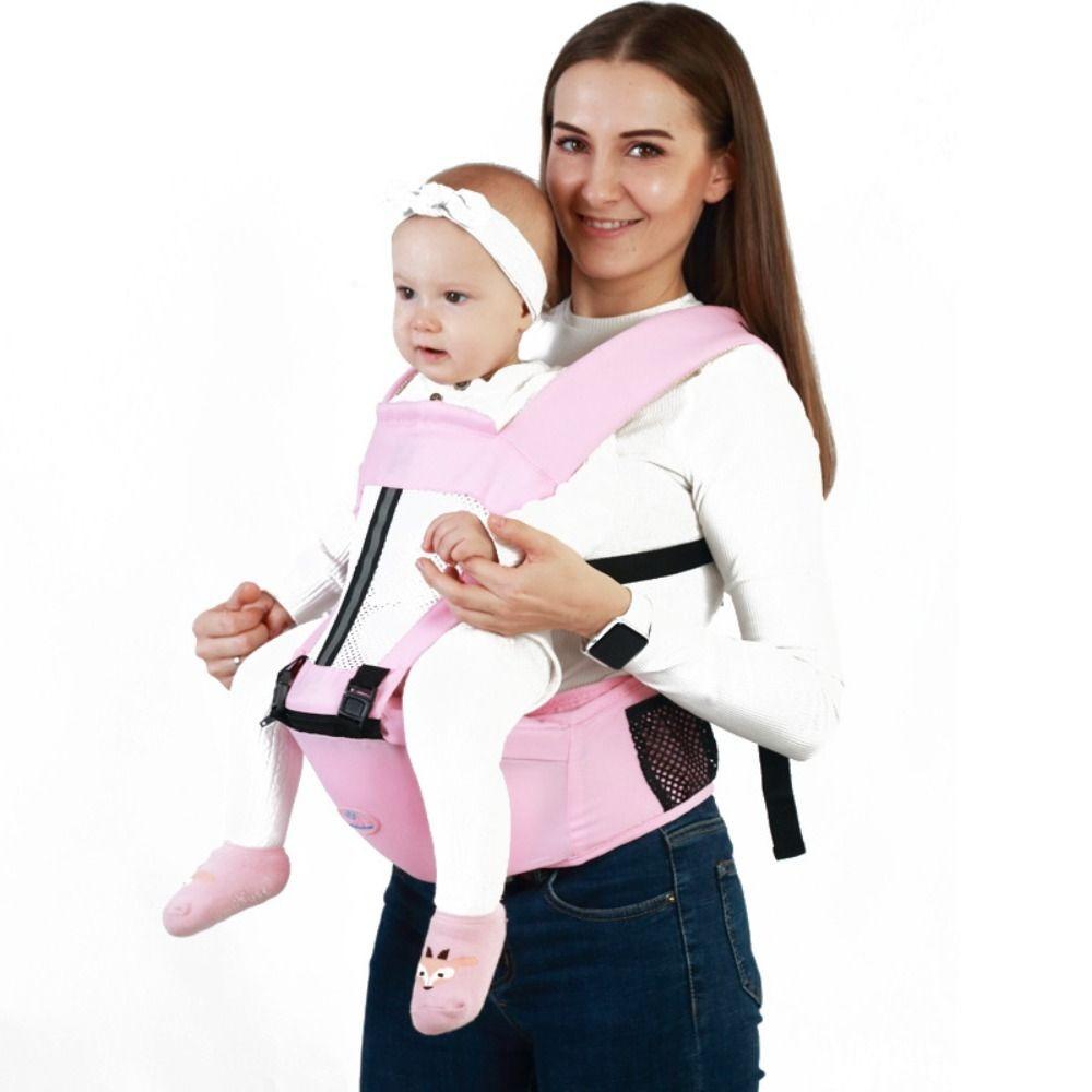 Sling Design Baby Carrier Soft Material Infant Hip Seat Safety Baby Waist Stool Daily Use