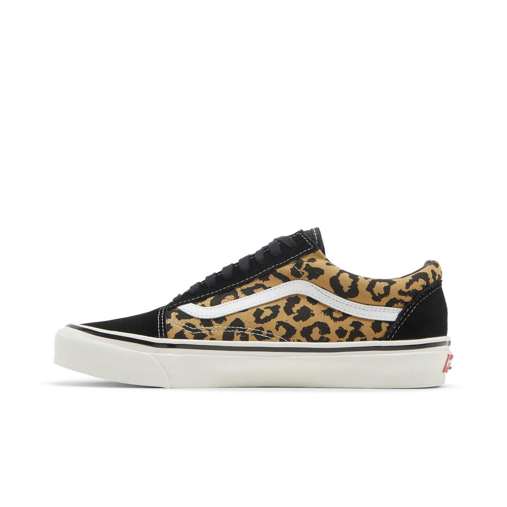Vans Old Skool 36 DX 'Anaheim Factory - Leopard' (Unisex) Black / Tan Leopard Skate Shoes VN0A54F39GI