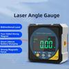 4 Sides Magnet Laser Angle Ruler Rechargeable Level Angle Goniometer Measuring Tool