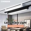 Led Track Light 85-265V Spot Track Lamp Set with 0.5M Rail Spotlight 10/20W Floodlight Indoor Lighting Fixture for Kitchen Store
