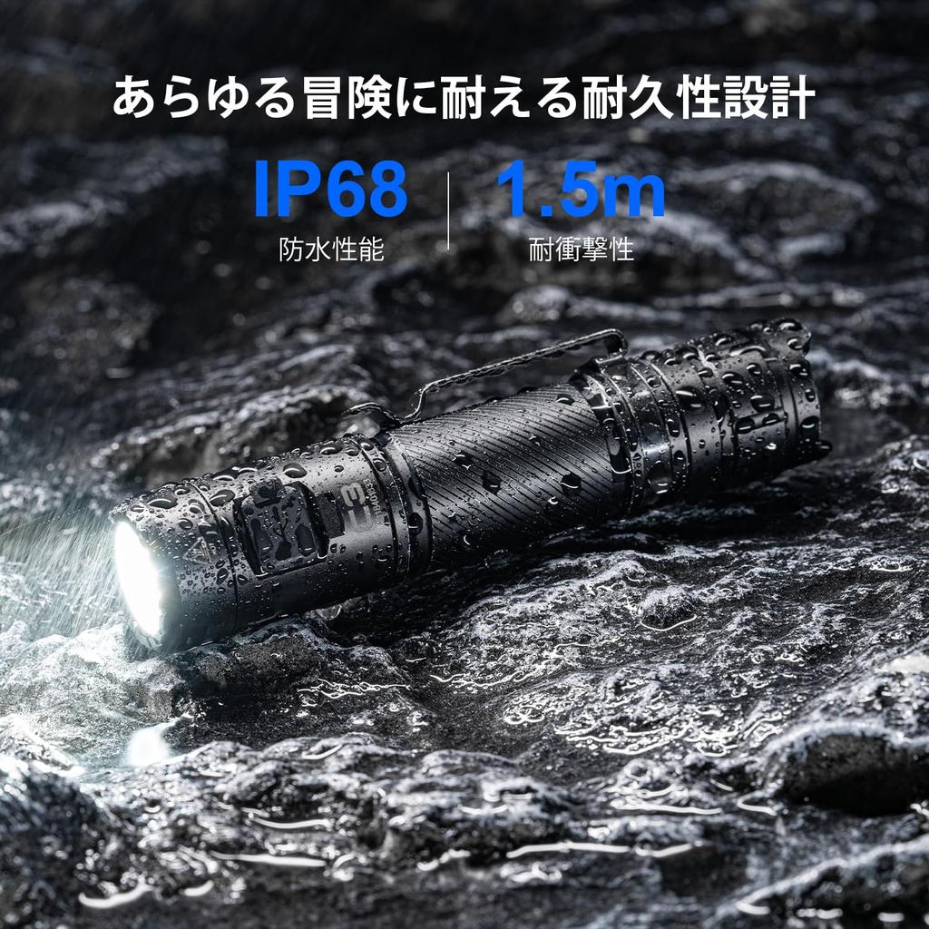 Фонарик WUBEN C3 1200 люмен светодиодный фонарь тактический фонарь ручной фонарь прожектор компактный фонарь тактический фонарь компактный фонарь яркий