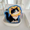 Soft Toilet Handkerchief Cute Cat Washcloth Cartoon Hand Towel  Kitchen