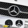 VCJ1  3D 188mm Front Grille Star Logo Emblem Badge For Mercedes-Benz C Class 2014-2018 GLC Car Emblems