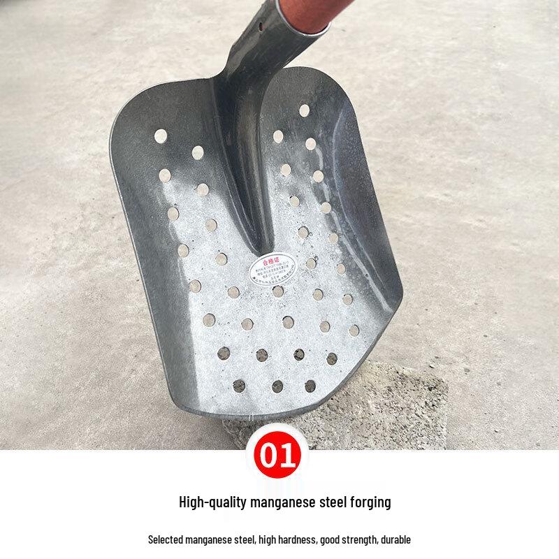 Curved Sewer and Ditch Cleaning Shovel