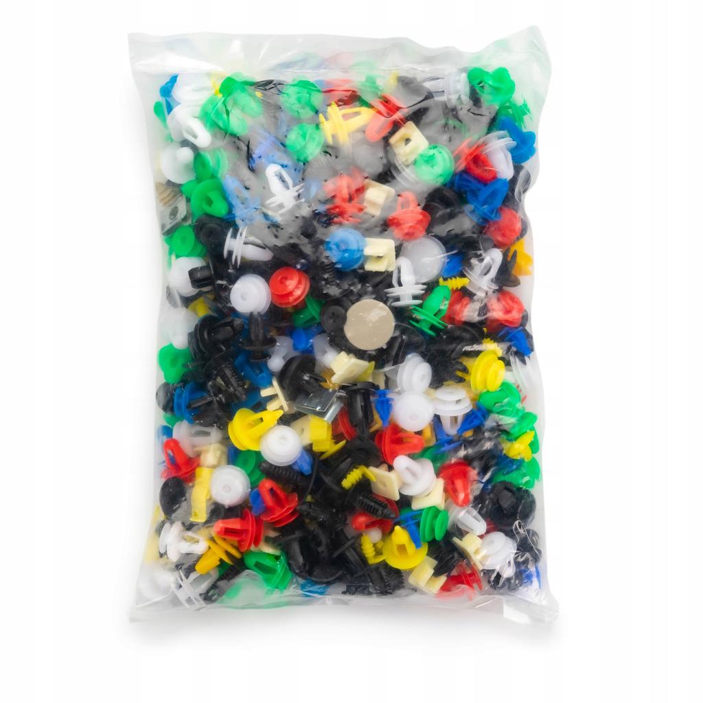 SET OF UNIVERSAL CAR CLIPS 500 PCS
