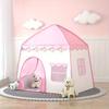 Children's Princess Play Tent,Large Indoor Playhouse with Pink Floral Design,Durable Polyester Fabric & Sturdy Steel Frame,gift for Boys & Girls