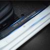 QBL2   Car Threshold Protector Transparent Decorative Badge Sticker For For Mercedes Benz AMG C E S A GLE CLC clase W221 W205 W176 W177