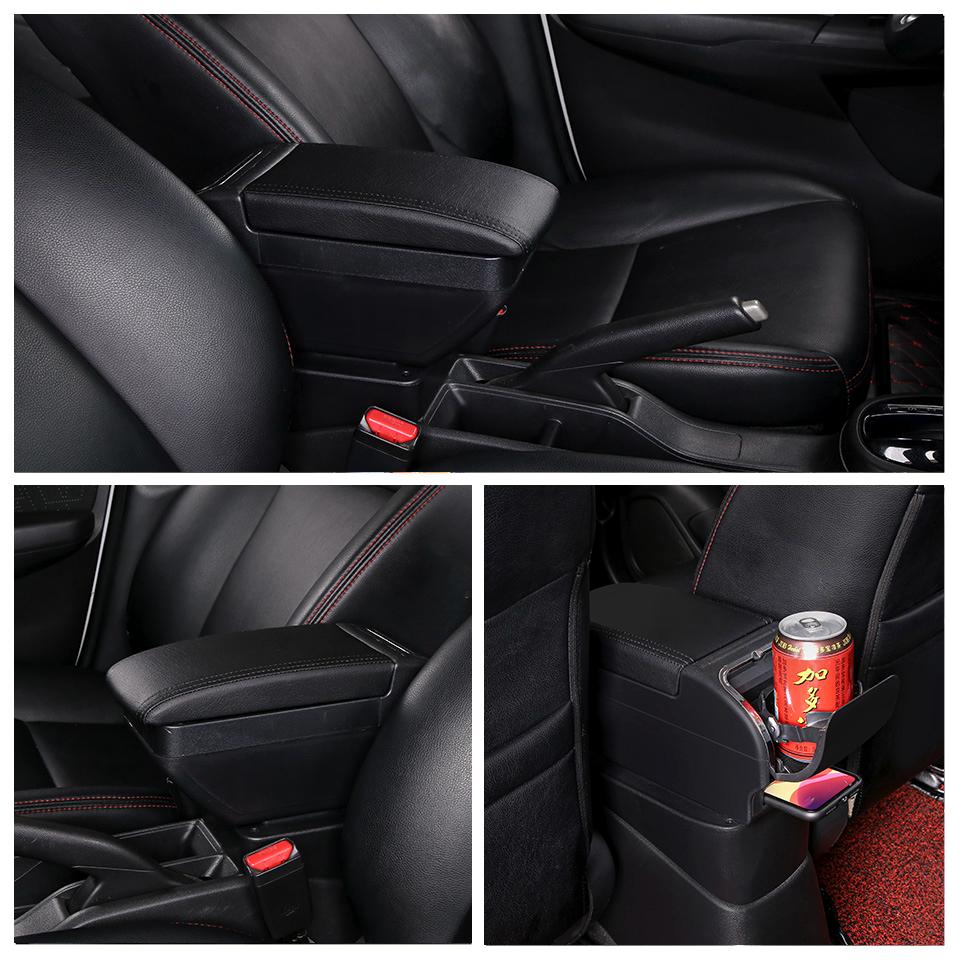 Автомобильный подлокотник для Suzuki Sx4, подлокотник, модернизированный ящик для хранения, автомобильные аксессуары, выдвижной