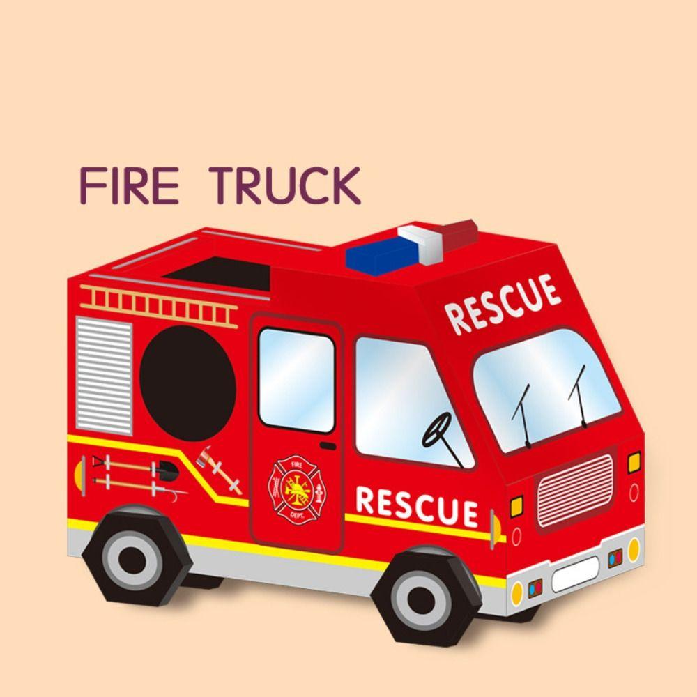 Engine Car Dinosaur Cardboard Box Car Dinosaur Paper House Performance Props