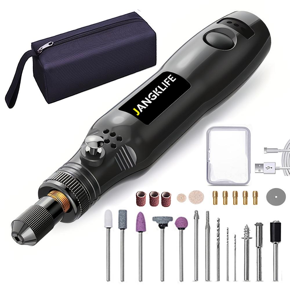 Cordless Rotary Tools USB Charging Grinder Set Wireless Engraving Pen DIY Polish Rotary Carve Tool Set
