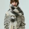 SILN Stripe Long Muffler (IVORY)