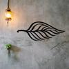 1pc Metal Leaf Wall Decor – Big Leaf Design for Living Room & Garden | Elegant Wall Hanging | Stylish Metal Leaf Decoration
