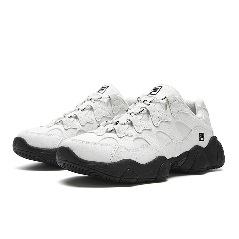FILA JAGGER 2025 Wear resistant And Lightweight Low top Casual Shoes Women's White F12W541133FBB