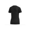 adidas Тренировочная футболка с коротким рукавом, женские топы, черная DY8680