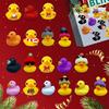 1 Set Christmas Duck Advent Calendar Fun Safe Beautifully Packaged Surprise Gifts for Kids Accessories