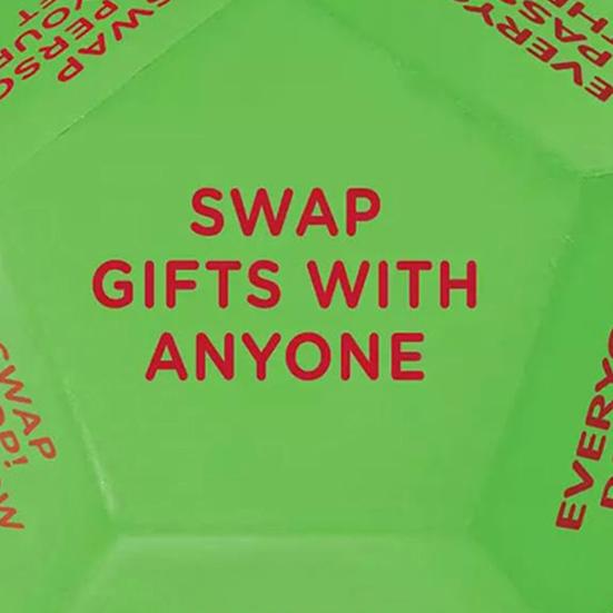 1/2Pcs Santa Swap Gift Exchange Dice Christmas Exchange Dice Game 12 Different