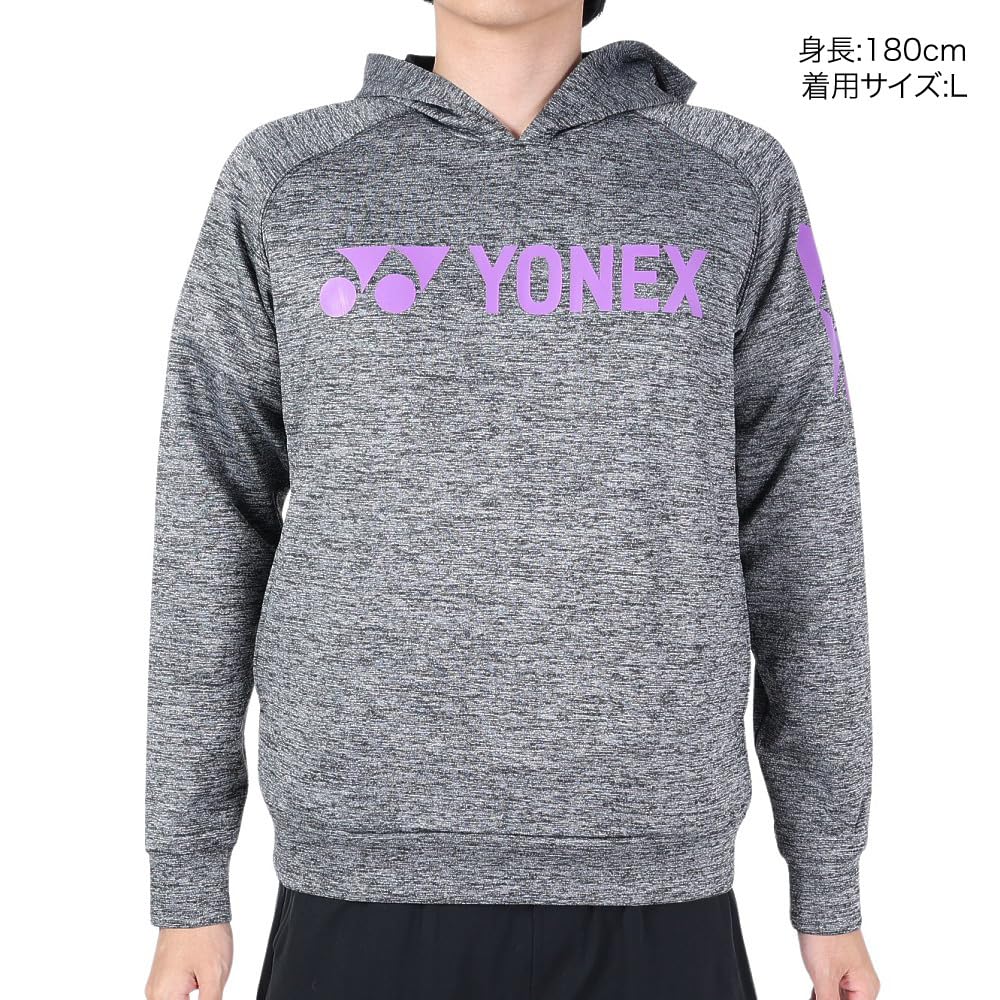 Tennis Wear Sweat Parka [Yonex] RWX23005-010 (Gray/M/Men's, Lady's)
