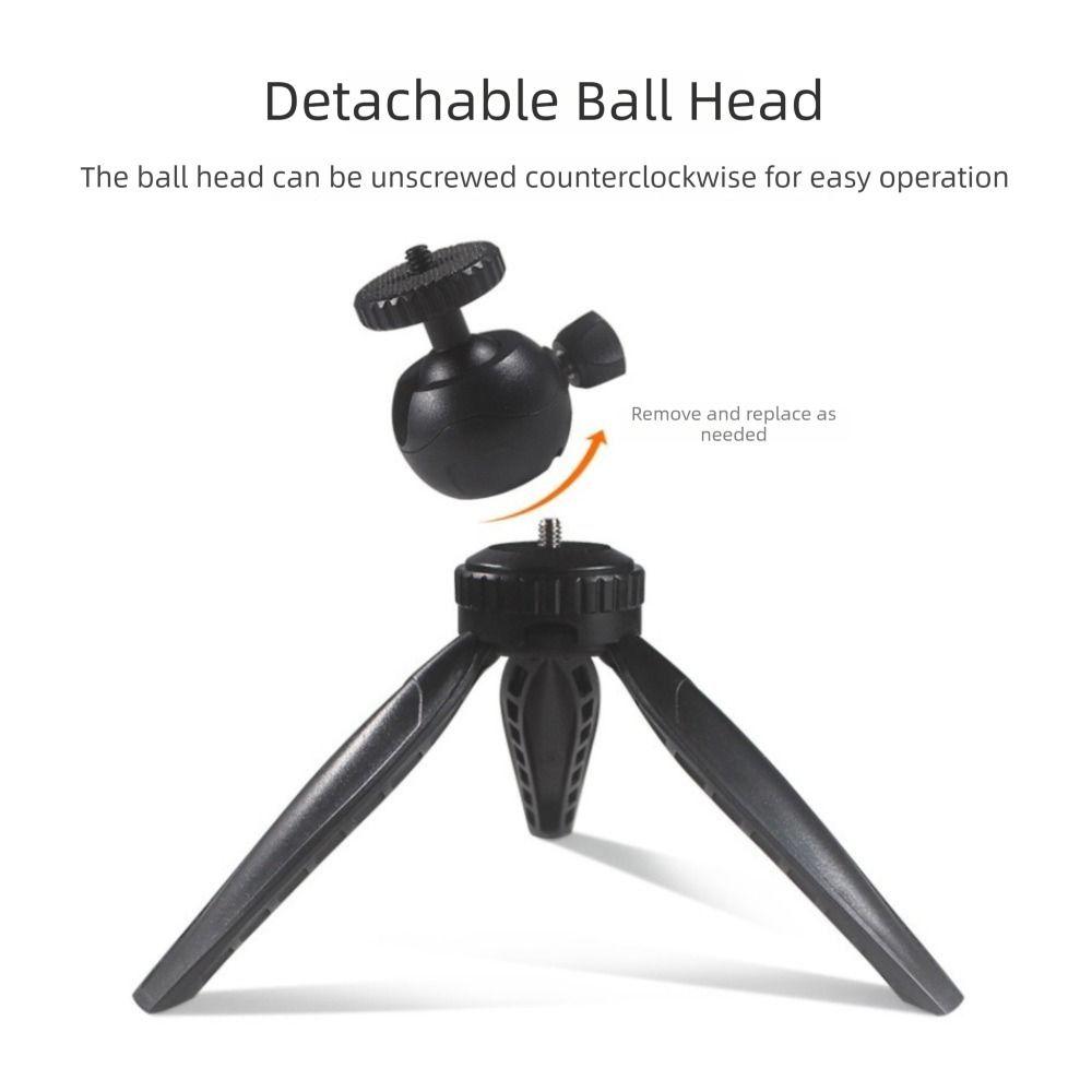 Black Camera Holder Adjustable Mobile Phone Supports Stable Projector Mini Tripod Projector