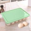 15/24 Grid Eggs Holder Stackable Freezer Storage Organizers Egg Storage Container Plastic Egg Carton Kitchen Egg Storage Box